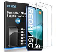 ELYCO Cristal Templado para Xiaomi Redmi 15C 5G/4G/POCO C85, 2 x Antiespia Protector de Pantalla, 9H Dureza Anti-Rasguños Protector Pantalla, Sin Burbujas Vidrio Templado