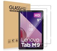 ELYCO Protector Pantalla Compatible con Lenovo Tab M9, 2 Piezas Cristal Templado, 9H Dureza Anti-Arañazos, Sin Burbujas, Ultra HD Transparente Protector de Pantalla