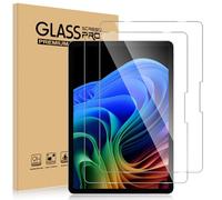ELYCO Protector Pantalla Compatible con Microsoft Surface Pro 12 Pulgadas, 2 Piezas Protectores de Pantalla, 9H Dureza Anti-Arañazos Cristal Templado, Ultra HD