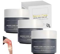 Elycura Bálsamo Curativo para el Cuidado Nervioso - 100 g, Crema Calmante Elycura, Alivio Eficaz para Espalda, Cuello, Manos, Rodillas y Relajación Muscular (3PCS)