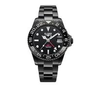 Elysee GMT Automatic Automático 10 ATM, IP Black, OneSize, Pulsera