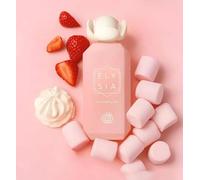 ELYSIA Marshmallow Fragancia Rosa, Set de Regalo con Fresas Frescas y Malvaviscos, Aroma Dulce y Delicado, Presentación Elegante
