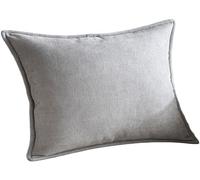 ELYSYSRL Funda Cojin 80x80 50x70 Decorativa con Cremallera, Fundas de Cojines 50x50 45x45, Modernos Funda de Almohada 70x40 para Sofa Cama Salon(Gris Claro,40x90cm(Pack of 1))