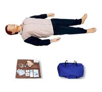 ELZEM Maniquí de Entrenamiento de Primeros Auxilios para RCP, maniquí de enseñanza de reanimación práctica para Entrenamiento de Primeros Auxilios