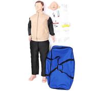 ELZEM Maniquíes de Reanimación CPR Kit de Primeros Auxilios de Cuerpo Completo para Capacitación en Primeros Auxilios Material Didáctico Y Educación Médica