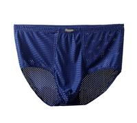 ElzEy (3 Paquetes) Grande Alto Calzoncillos Tipo Bóxer para Hombre 2XL-10XL Calzoncillos de Ropa Interior Absorbe la Humedad Respirable Boxers Suave Cómodo (Color : Sapphire, Size : 10XL)