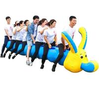 ELzEy Juegos de Equipo al Aire Libre 1 Uds. Juguetes inflables Carnaval, Juego Grande for niños y Adultos(7 Seats)