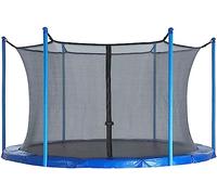 ELzEy Red de Seguridad for trampolín al Aire Libre, diámetro 1,83 Metros Reemplazo Red Resistente a los Rayos UV 6 Polos (Solo Red)