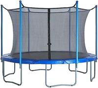 ELzEy Red de Seguridad Repuesto, con Cremalleras Dos Cabezas 6 Polos Trampolines Recinto Protectora Solo for niños(6FT+Diameter 1.83m)