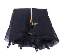 ELzEy Red de Seguridad trampolín Repuesto for niños, con Envolvente 8 Postes for Redondo 10 pies/12 pies/13 pies/14 pies(13FT)
