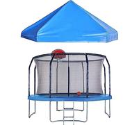 ELzEy Toldo de trampolín 6 pies, 8, 10 con Marco, Cubierta Dosel for Lluvia y Nieve, Sombra Tienda al Aire Libre for Patio Trasero(8FT)