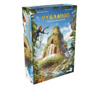 ELZNIR GAMES Pyramido: Tesoros Perdidos, Synapses Games, Juego Familiar, plaquitas y Estrategia, para 1-4 Jugadores, a Partir de 8 años, 30 - 45 min, Antiguo Egipto, construcción de pirámides,