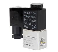 ELZNSQQK Bloque de válvula solenoide neumática, 24V CC, 110/220V CA 4V210-08, con Base de Ajuste de silenciador, colector de 2/3/4/6/7/8/9/10/vías(2V025-06 DC24V,6mm Fittings)