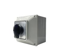 ELZNSQQK Interruptor de Leva LW26-63A con Perilla de Cambio Principal de Caja de 690 V 63 A, monofásico, Resistente al Agua, Giratorio YMW26-63/1M(Only Switch 102)