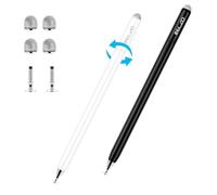 ELZO 2 en 1 Universal Lápiz Táctil de Precisión, Bolígrafos Stylus, Compatible con Todas Las tabletas iPhone, iPad, Samsung, Lenovo, Huawei Pantalla táctil, Tapa magnética