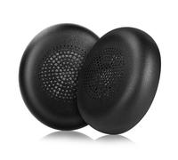 ELZO Almohadillas de Repuesto para Jabra Evolve2 65 Jabra, Evolve2 65MS 65UC MS UC, Evolve2 40 40UC 40MS USB, Elite 45h, Almohadillas para los Oídos con Cuero Proteico más Suave, Aislamiento de Ruido