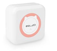 ELZO Impresora de etiquetas Bluetooth autoadhesiva con 6 etiquetas para pequeñas empresas, organización de oficina en casa con teléfono móvil y PC
