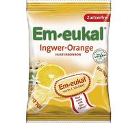 Em-eukal Gingembre-Orange sans sucre 75g, paquet de 5 (5 x 75g)