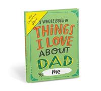 Em & Friends About Dad Book Fill in the Love Fill-in-the-Blank Book Gift Journal, 4.10 x 5.40-inches