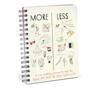 Em & Friends Julia Rothman More / Less Journal Guided Journal: A List-making Journal to Help You Figure Out What You Really Want in Life