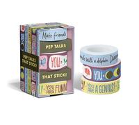 Em & Friends Pep Talks for You and Yours! Washi Tape - Juego de 3 rollos de cinta washi