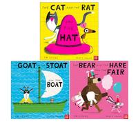 Em Lynas Collection 3 Books Set (The Cat and the Rat and the Hat, The Goat and the Stoat and the Boat & The Bear and the Hare and the Fair)