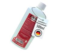 Emag EM-404 - Limpiador ultrasónico concentrado 500 ml - Limpiador ultrasónico líquido antiresiduos, elimina grasas y huellas dactilares, para vidrio, plástico, metal