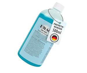 EMAG Limpiador de prótesis EM-060 I limpiador ultrasónico especial para aluminio, acero inoxidable, etc., elimina cal, óxidos, sarro, etc. I 500 ml