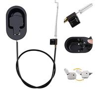 EMAGEREN Tirador Sofa Reclinable, 1 Pcs Palanca Sillon/Sofa Reclinable Universal Repuestos para Sofás Palanca Sillon Relax con Cable Palanca de Liberación Accesorios para Reparar Sofá Sillon, Negro