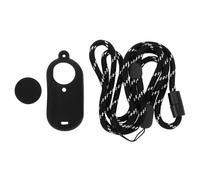 eMagTech 1 Funda Protectora de Silicona Funda Blanda Tapa de Lente Correa para El Cuello Accesorios Compatible con Insta360 GO 3 Cámara de Acción