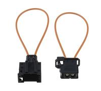 eMagTech 1 juego de conectores de bucle de fibra óptica Bypass macho y hembra adaptador herramienta de dispositivo de diagnóstico para automóviles Radio y sistemas de navegación de audio