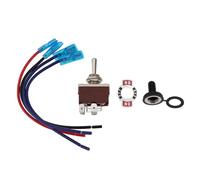 eMagTech 1 Juego de Interruptores de Palanca Resistentes de 4 Pines Interruptor Momentáneo de Palanca Basculante con Polaridad Inversa