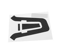 eMagTech 1 Juego de Pegatinas Protectoras para Intercomunicadores Funda Protectora para Auriculares de Motocicleta Compatible con Cardo Packtalk Edge Patrón de Fibra de Carbono