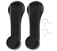 eMagTech 1 Par de Manijas para Puertas Y Ventanas de Automóvil 75300-SC7-000ZV Color Negro Compatible con Honda Civic Y Accord.