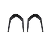 eMagTech 1 par de Pegatinas de decoración para el Volante Compatible con BMW F20 F22 F30 F31 F32 F33 F36 F06 F12 F13 F16 Auto Interior Accesorios Fibra de Carbono