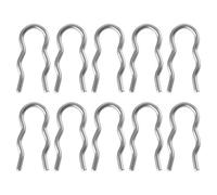 eMagTech 10 Abrazaderas para Manguera de Cafetera 58625 Compatible con JURA Cafeteras Automáticas