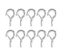 eMagTech 10 Ganchos de Tornillo M5 con Hebilla Resorte para Colgar Aptos para La Mayoría de Componentes Acoplamiento con Roscas Internas Métricas.