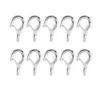 eMagTech 10 Ganchos Tornillo M4 con Hebilla de Resorte para Colgar Aptos para La Mayoría de Componentes Acoplamiento con Roscas Internas Métricas.