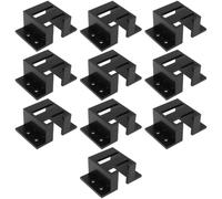 eMagTech 10 soportes de montaje de motor, base negra para motor 130 y motor 180