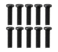 eMagTech 10 Tornillos de Repuesto de Acero Al Carbono para Soporte de TV M4x14 Mm Compatible con Samsung BN96-38693A para Fijar La Base Al Televisor