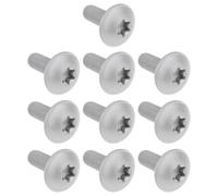 eMagTech 10 Tornillos TORX para Cerraduras de Puertas de Maletero N000000001476 Compatible con Mercedes Benz Y Compatible con Ford M6 X 16 Mm