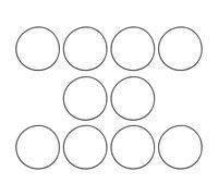 eMagTech 10pcs Juntas Tóricas de Goma Repuesto de Juntas Tóricas de Goma P6664ASS16 P6664 Compatible con Bestway Flowclear Los Sistemas de Filtro de Arena 58397 58634 58515