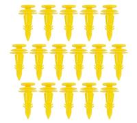 eMagTech 16x Clips de Fijación de Panel de Guarnición Amarillos 68087885AA Compatible con Durango Compatible con Jeep Grand Cherokee 2011-2017