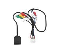 eMagTech 1x Cable de Radio Estéreo para Automóvil Android de 20 Pines con Adaptador de Ranura para Tarjeta SIM Arnés para La Mayoría de Los Dispositivos de Navegación GPS Multimedia