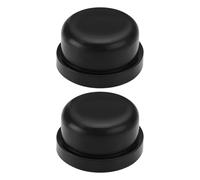 eMagTech 1x Cubierta Antipolvo para Faros Delanteros Tapa Antipolvo para Faros Delanteros de Coche Compatible con Benz Smart 451 Tapa de Sellado de Goma A Prueba de Polvo para Bombillas LED de Coche
