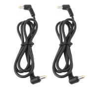 eMagTech 2 cables de alimentación para videocámara CC 5.5 x 2.5 macho a macho compatibles con Panasonic K2GJ2DC00015 K2GJ2DC00011