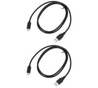 eMagTech 2 cables de carga USB 2.0 tipo A macho a tipo C macho, compatible con ELGATO GAME PLAY CAPTURE HD60S RECORDER 3 1M