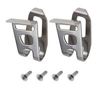 eMagTech 2 clips de gancho para cinturón de taladro eléctrico con tornillo 346449-3 compatible con Makita XFD01 XFD07D DTD144 DTD144Z 12V 18V Taladro inalámbrico Taladro de Impacto Cinturón Clip