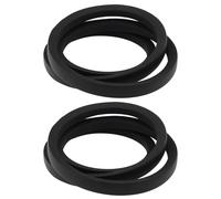 eMagTech 2 correas trapezoidales para cortacésped 110-9429 20-7159 9,5 x 813 mm, compatible con cortacéspedes comerciales Toro de 21 pulgadas