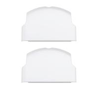 eMagTech 2 Fundas de Repuesto para Puerta de batería compatibles con Sony PSP 2000 2003 2004 3000 3003 3004 Accesorios de Consola de plástico Blanco